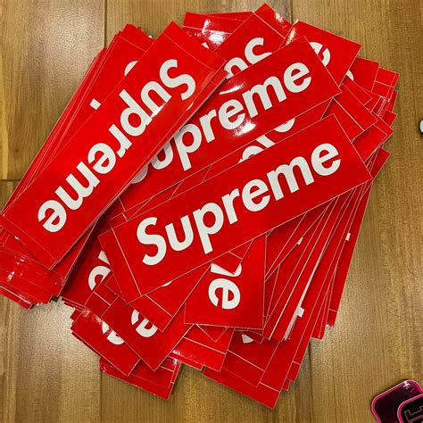 authentic supreme stickers.